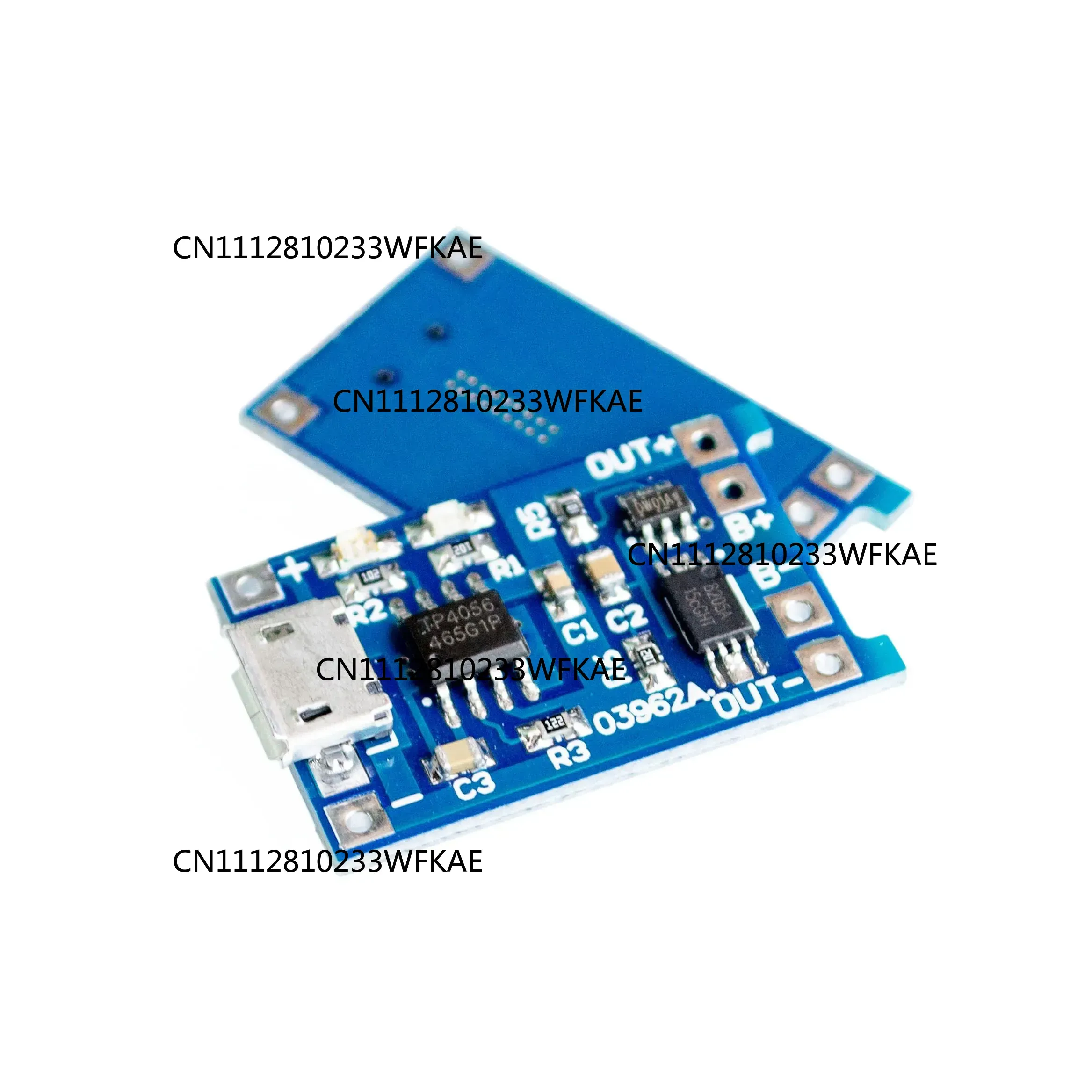 Li Ion Charger Module - 100 ชิ้น โมดูลชาร์จแบตเตอรี่ลิเธียม 18650 รุ่น TP4056