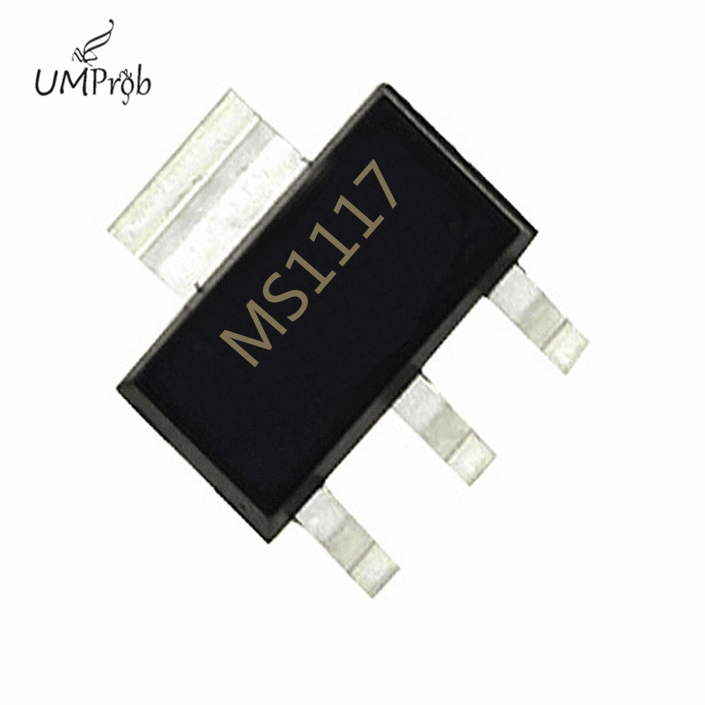 Ams1117 Module - AMS1117-5.0V AMS1117-5.0เดิม10ชิ้นตัวควบคุมแรงดันไฟฟ้า SOT223 1A 5V AMS1117