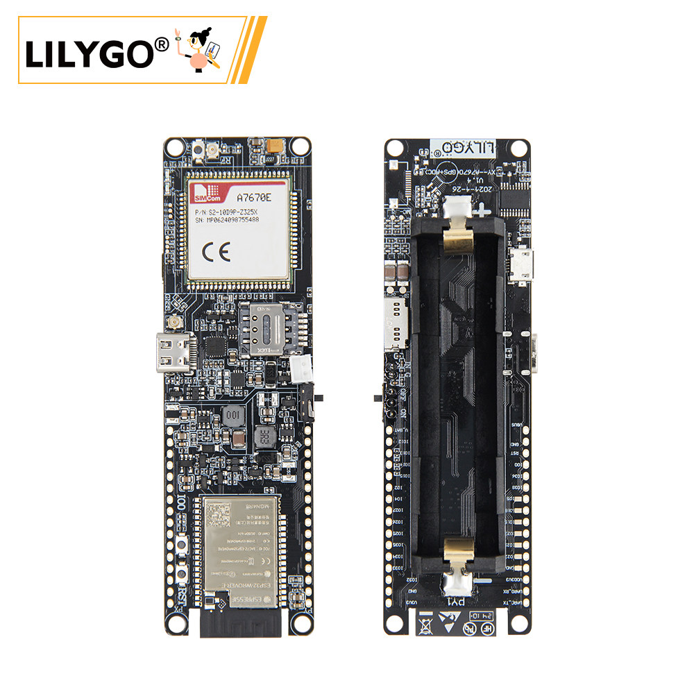 Esp32 Battery Holder Lipo - โมดูล LILYGO T-A7670E ESP32 รองรับ WiFi