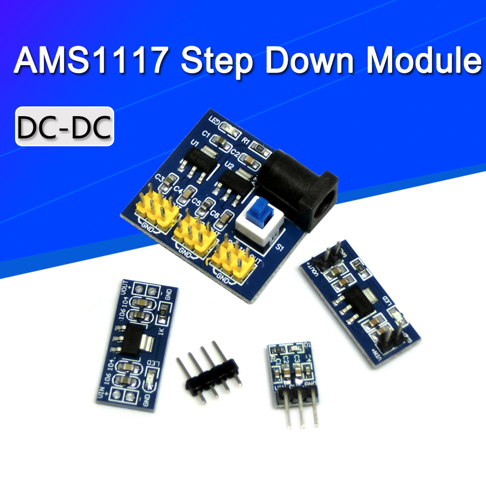 Ams1117 Module - LM1117 AMS1117 4.5-7V 3.3V 5.0V 1.5V