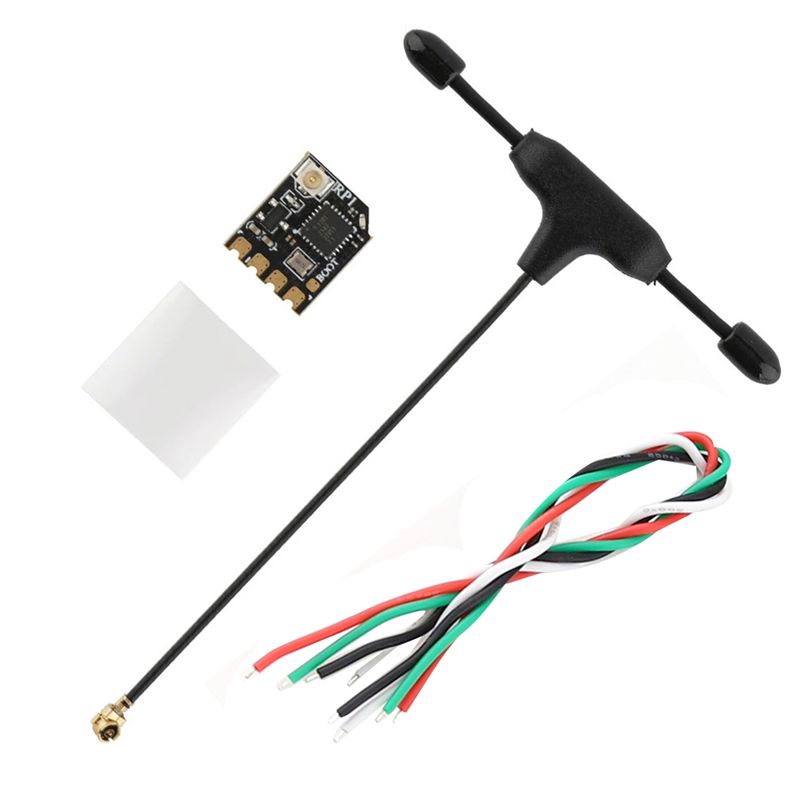 Antenna 2.4Ghz - ABXE-RP1 2.4Ghz Expresslrs ELRS นาโนรีซีฟเวอร์พร้อมเสาอากาศรูปตัว T