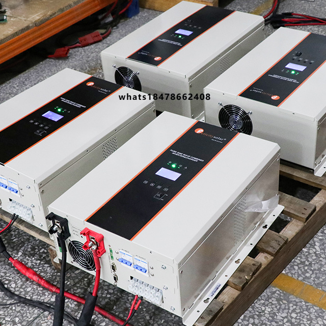 Dc Dc Converter - อินเวอร์เตอร์พลังงานแสงอาทิตย์แบบแยกเฟส 110V 220V กำลังไฟ 6000 วัตต์