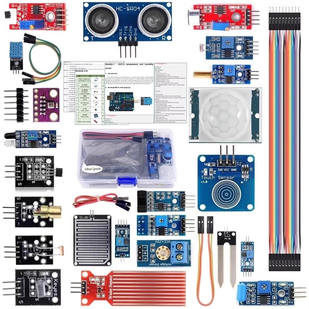 ชุดโมดูลเซ็นเซอร์22ใน1สำหรับผู - Breadboard 400 Point บทวิจารณ์และราคา