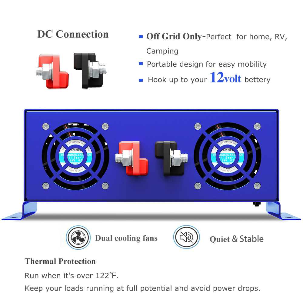 อินเวอร์เตอร์ WZRELB 3000W สำห - Dc Dc Converter บทวิจารณ์และราคา