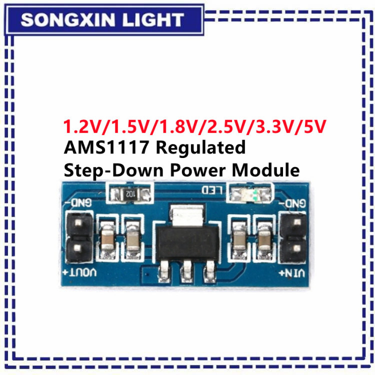 1ชิ้น AMS1117 1.2V 1.5V 1.8V 2 - Ams1117 Module บทวิจารณ์และราคา