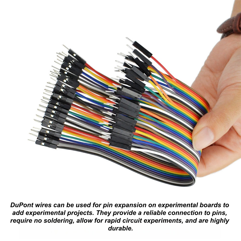 สายจัมเปอร์ดูปองท์ 40P ขนาด 10 - Jumper Wire Kit บทวิจารณ์และราคา