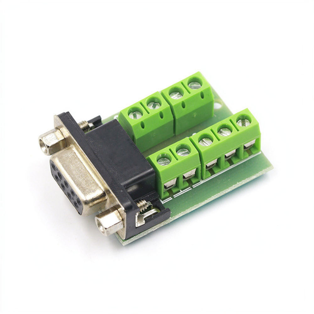คอนเนคเตอร์ DB9 แบบไม่ต้องบัดก - Screw Terminal Block บทวิจารณ์และราคา