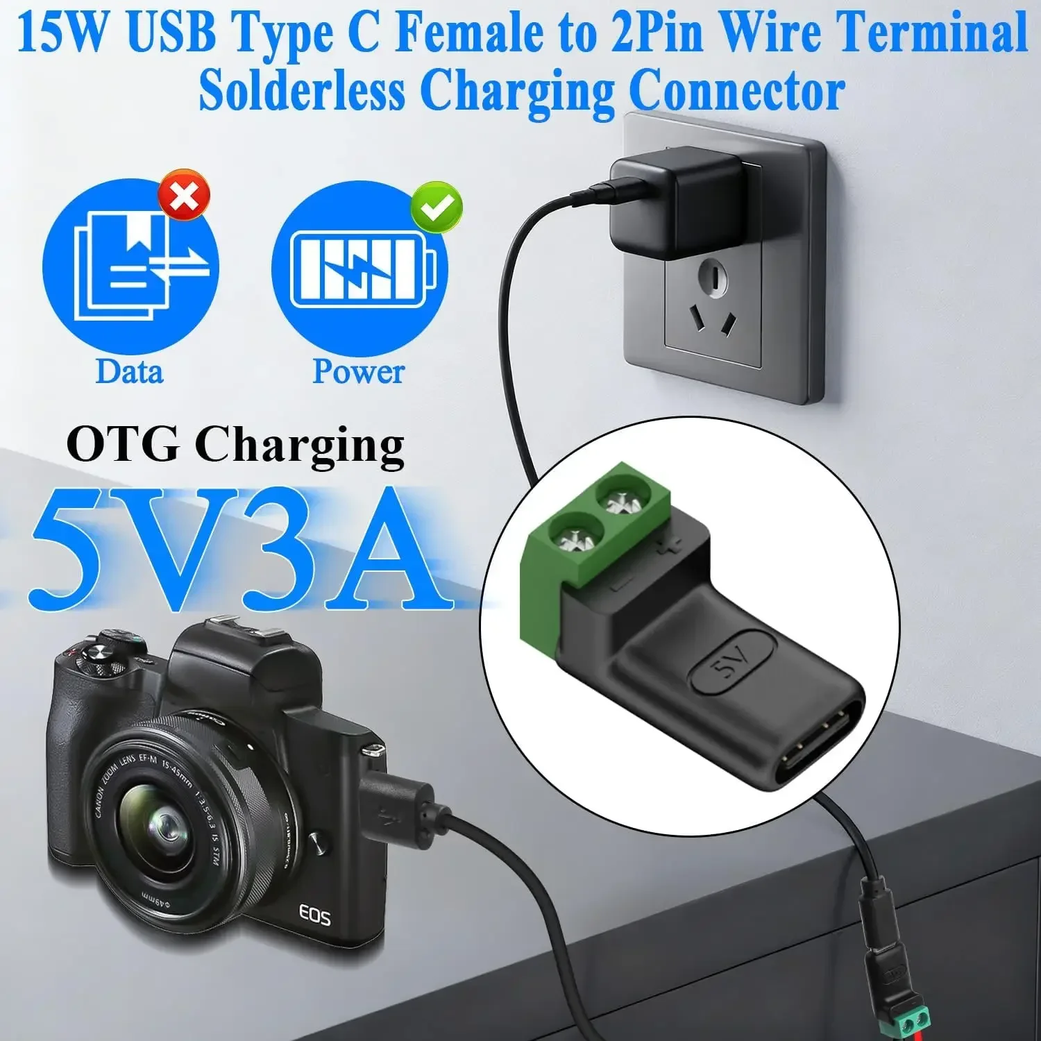 1-4 ชิ้น ปลั๊ก USB C แบบไม่ต้อ - Screw Terminal Block บทวิจารณ์และราคา