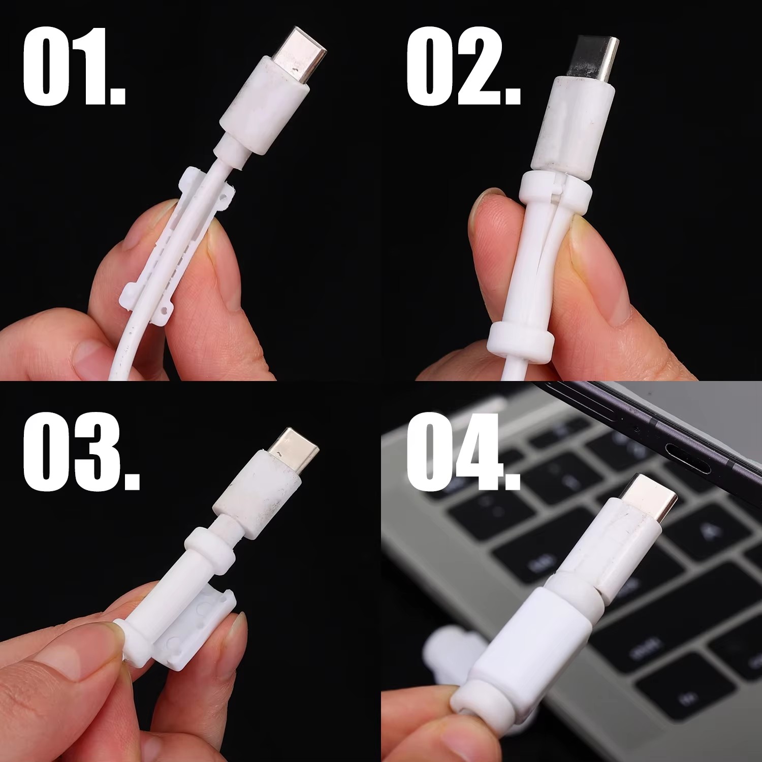 ตัวป้องกันสายเคเบิลแบบนุ่ม ซิล - Micro Usb Cable บทวิจารณ์และราคา