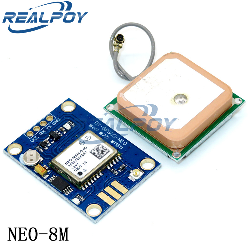 โมดูลจีพีเอส NEO-8M NEO-7M GY- - Breadboard 400 Point บทวิจารณ์และราคา
