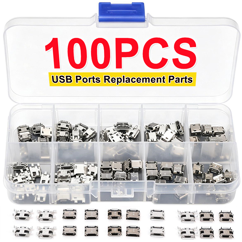 100 ชิ้น/แพ็ค 10 แบบ ขั้วต่อ U - Micro Usb Cable บทวิจารณ์และราคา