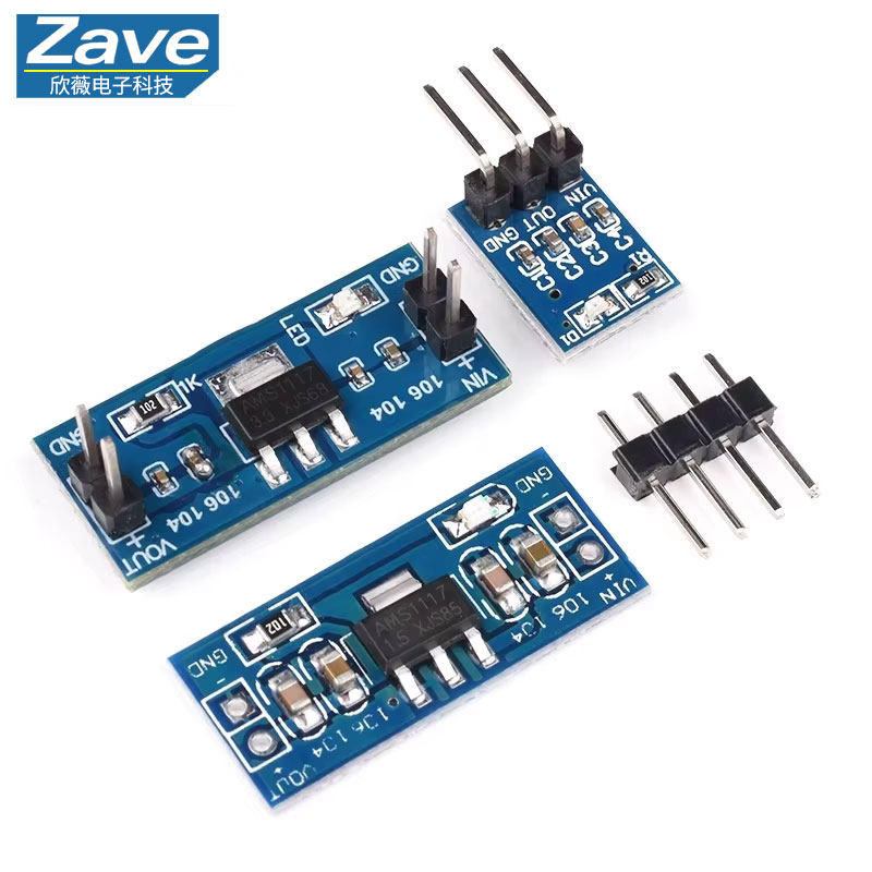 โมดูลจ่ายไฟ AMS1117 1.2V 1.5V  - Ams1117 Module บทวิจารณ์และราคา