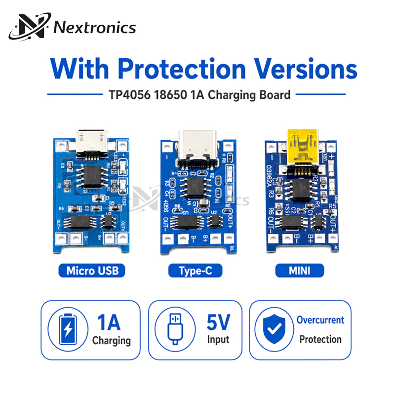 5/10PCS 18650 แบตเตอรี่ลิเธียม - Tp4056 Module บทวิจารณ์และราคา