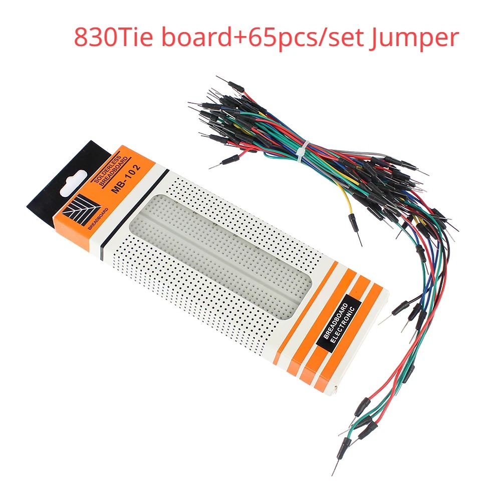 400 830 จุด Breadboard ชุด Dup - Breadboard 400 Point บทวิจารณ์และราคา